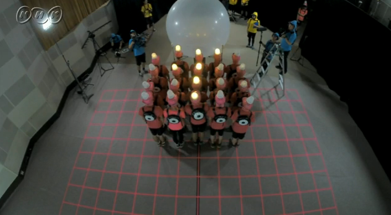 NHK Eテレ 大科学実験 (実験59「音の特等席」) 装置提供